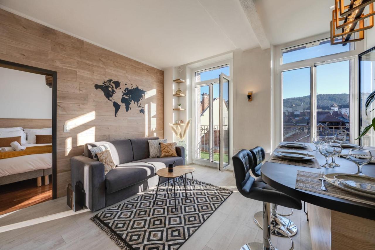 Apartamento Le Balcon Annécien 4 - vue sur les toits pour 2-4 personnes avec Annecy Exterior foto