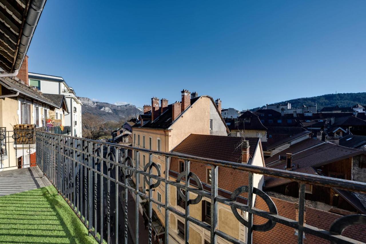 Apartamento Le Balcon Annécien 4 - vue sur les toits pour 2-4 personnes avec Annecy Exterior foto